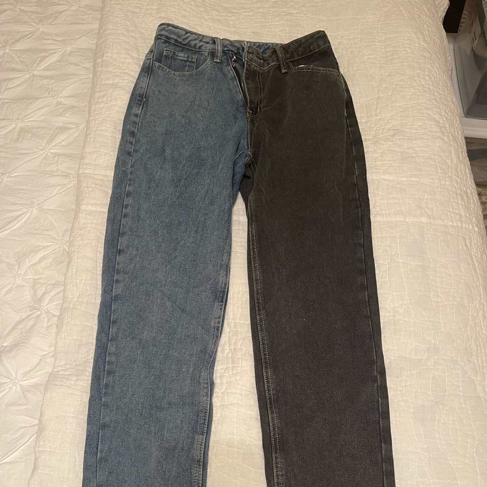 Notch Twist | Two Toned Jean | XS